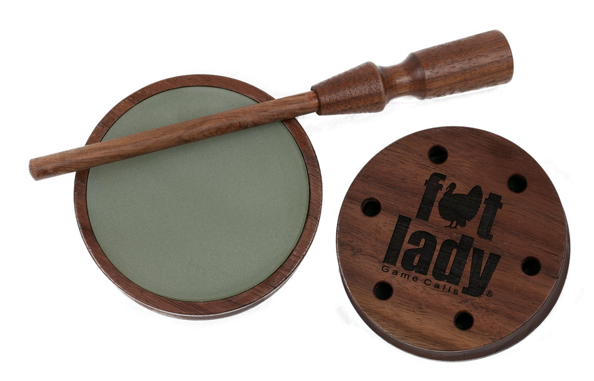 Glass Turkey Call with Striker Fat Lady Game Calls