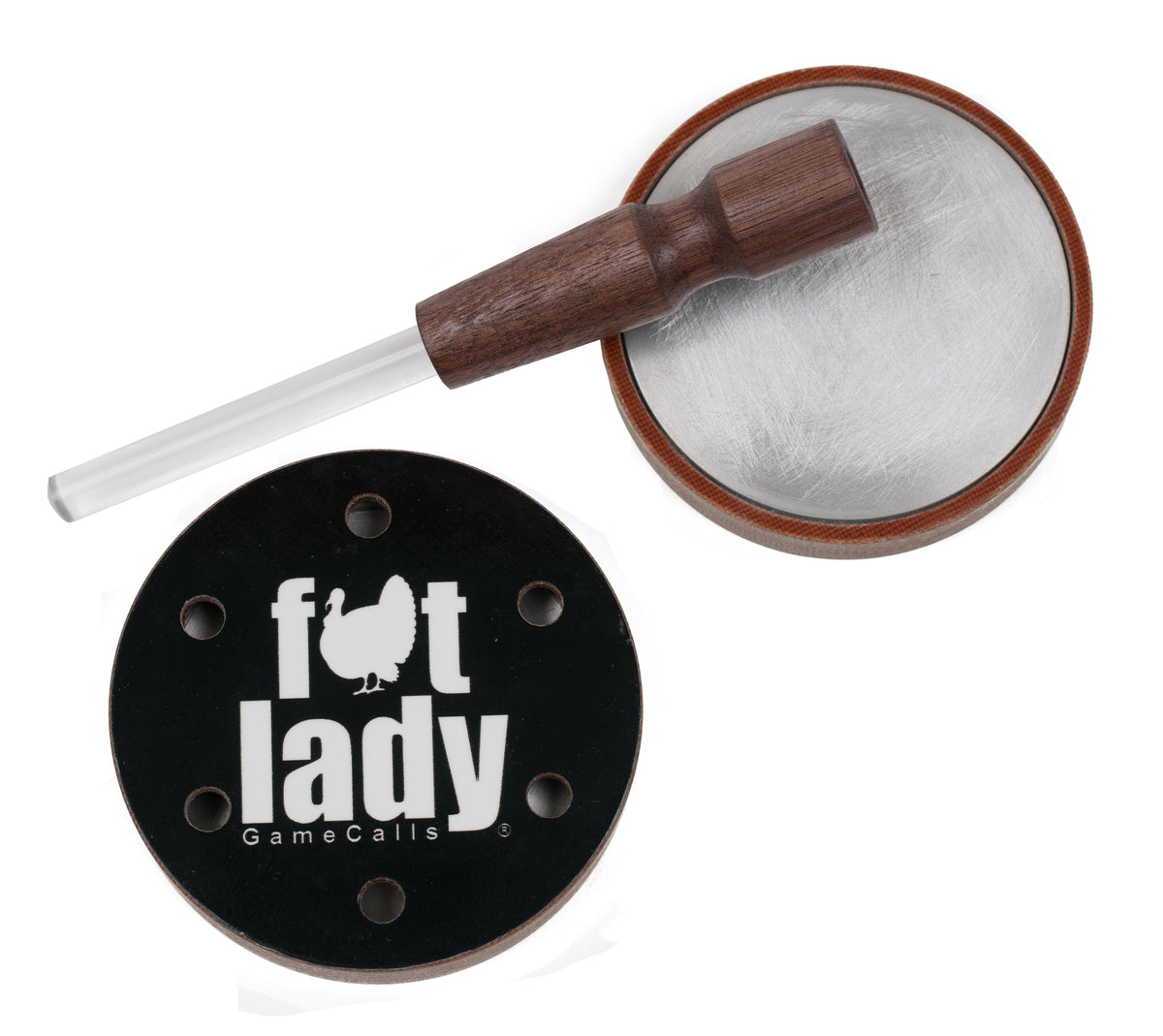 Aluminum Turkey Call with Striker Fat Lady Game Calls