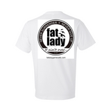 Fat Lady White SS TShirt